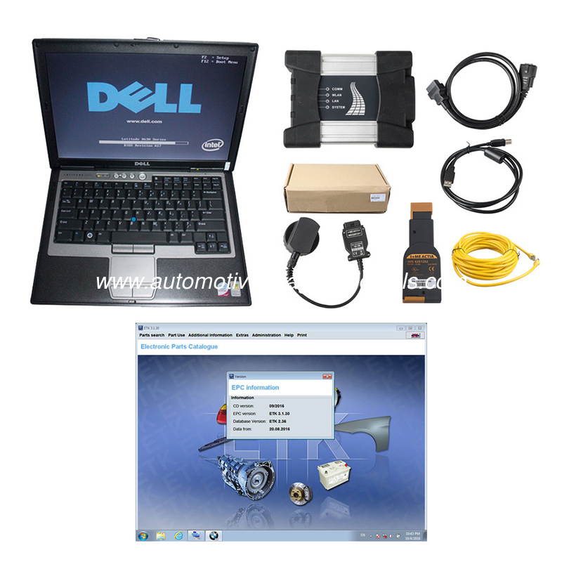 BMW ICOM NEXT BMW Diagnostic Tools Plus V2020.8 BMW ICOM Software SSD with Dell D630 Ready To Use
